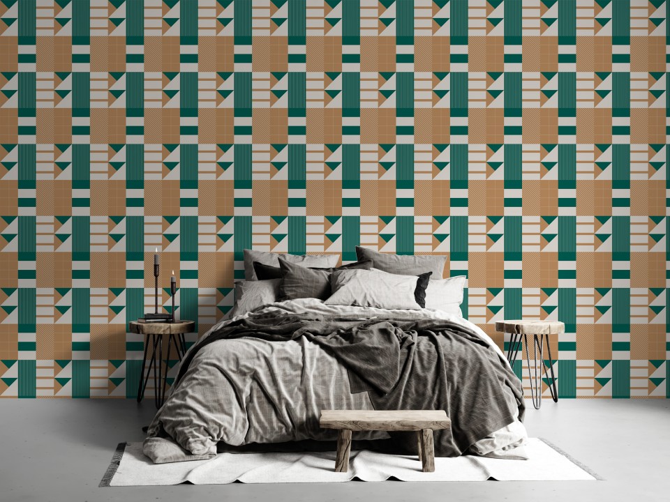 Use Simple Wallpaper in the interior