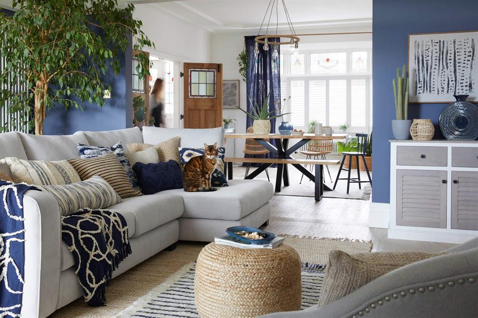 Create an Open Space Concept in Coastal Style