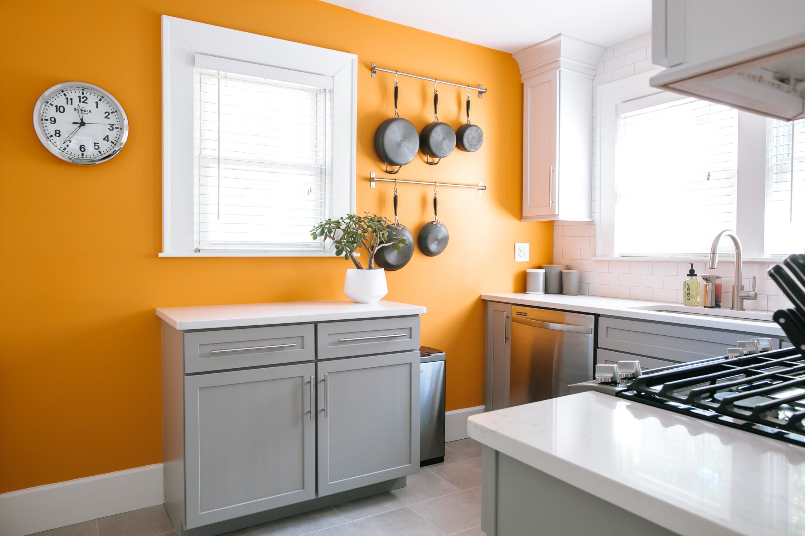 Create Orange on One Side of the Wall