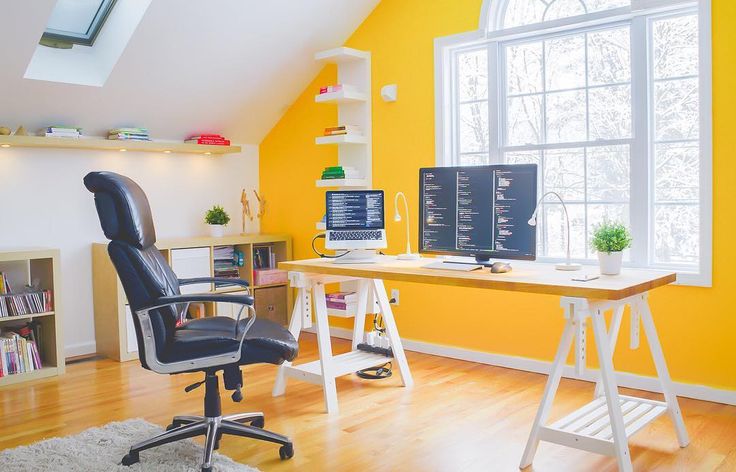 Create a Yellow Color for Your Desk
