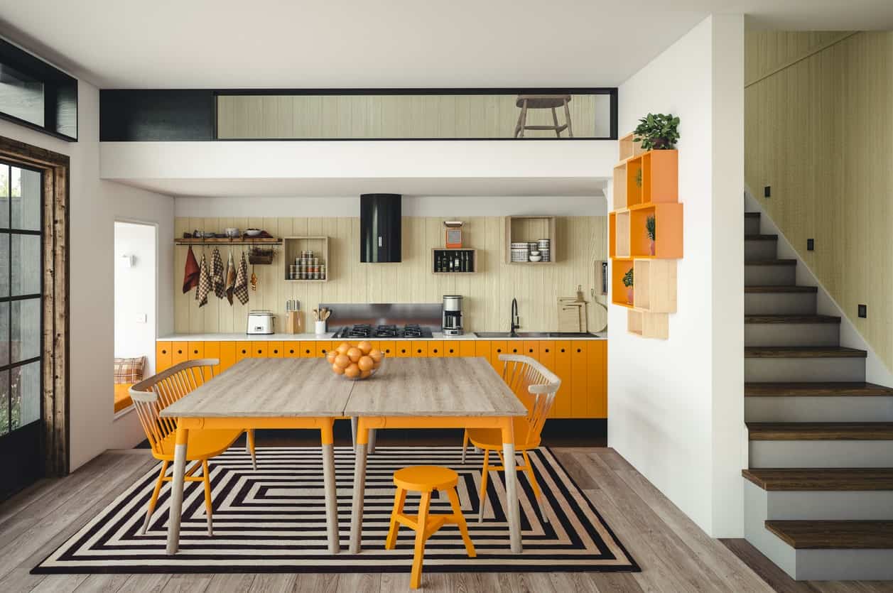 Orange as a Simple Accent