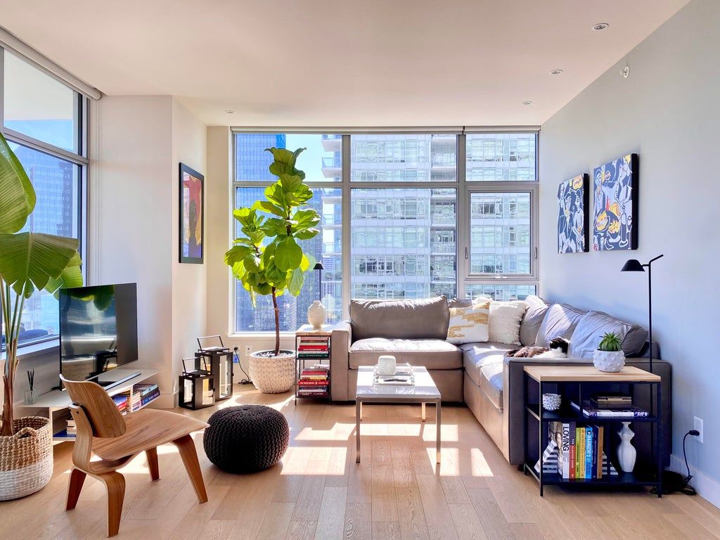 Modern Design Living Room in the Corner of Your Room