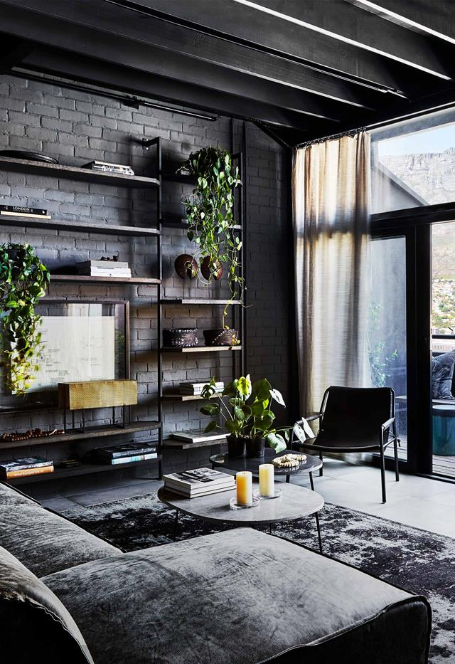 Industrial Apartment with Monochrome Design