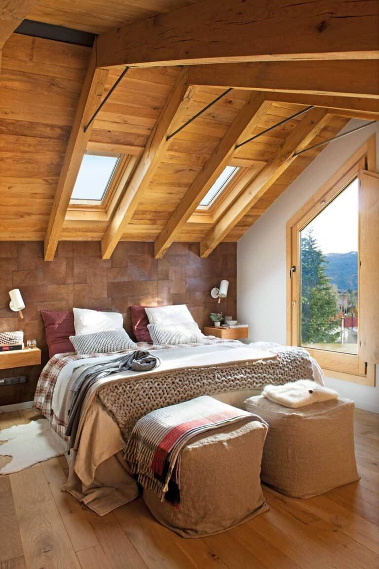 Dreamy Scandinavian Attic Bedroom to Boost Your Mood