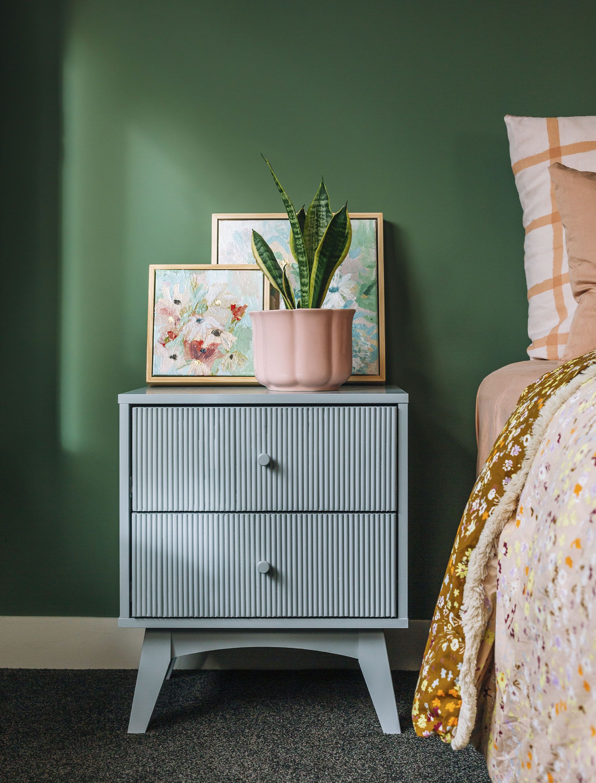 The Blue Bedside Table To Get A New Look