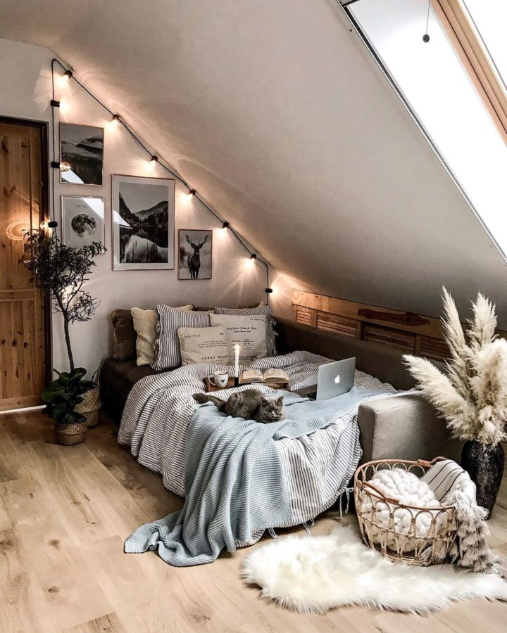 Decorate Your Attic Bedroom in A Low Budget Decoration