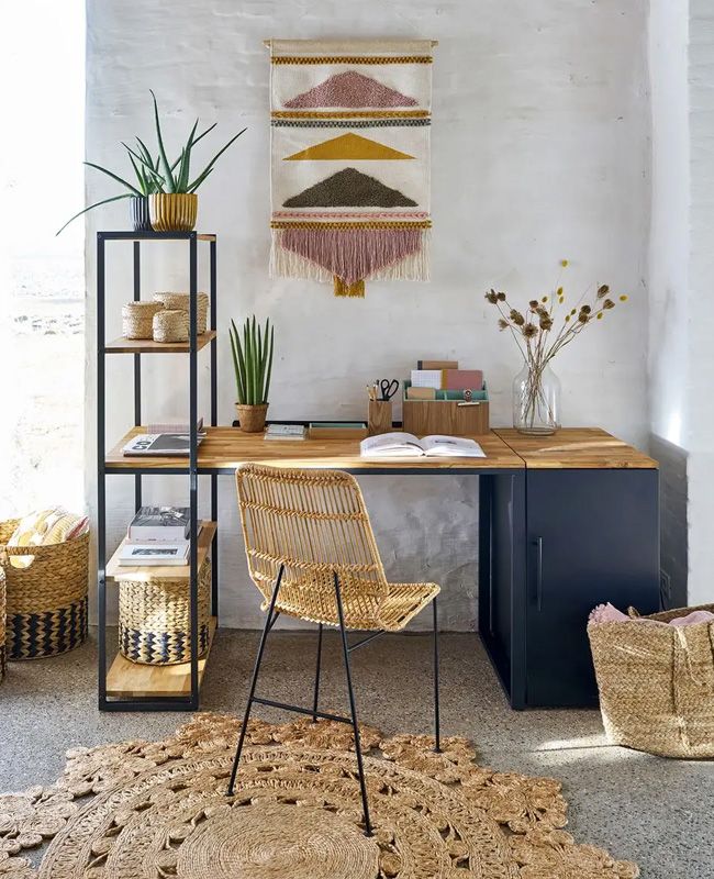 Dried Flower for Your Bohemian Workspace