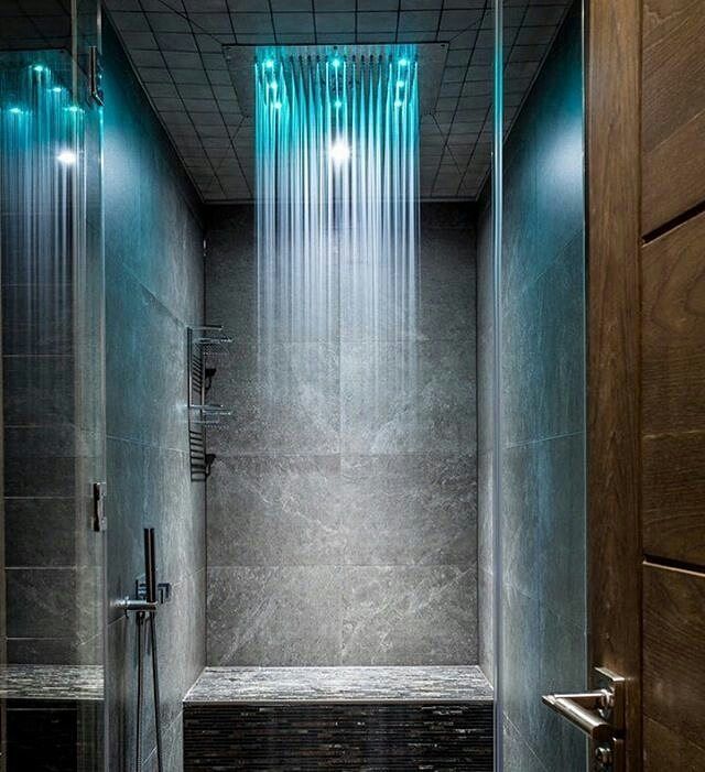 LED Lights in the Shower Room