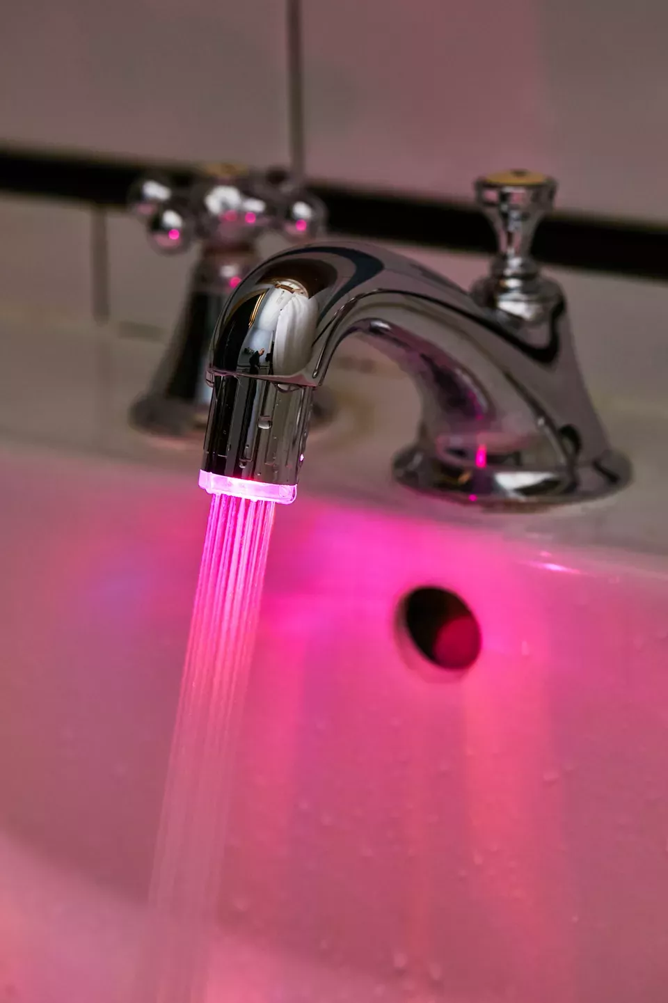 Decorating Faucet with LED Light