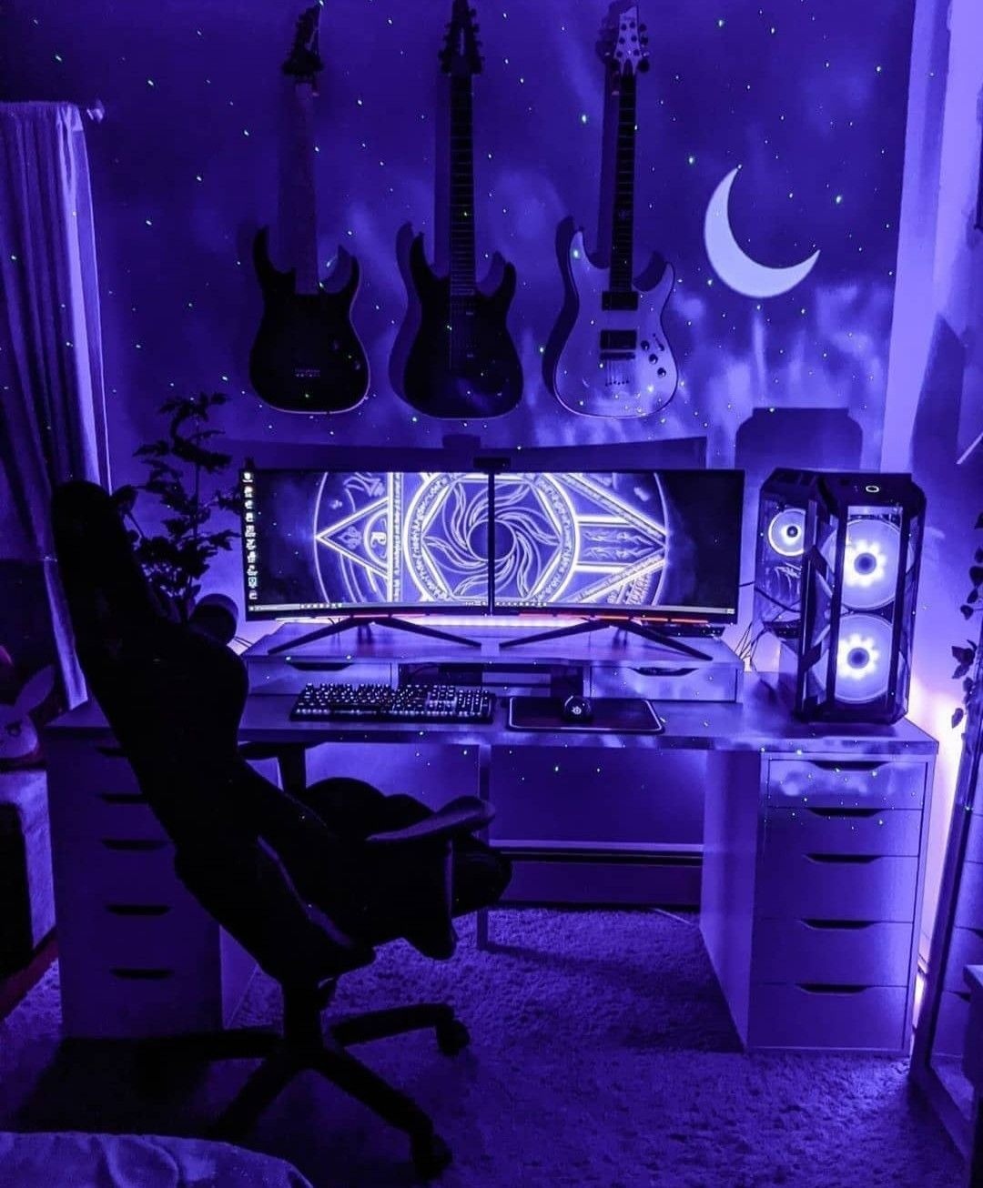 Purple Gaming Setups