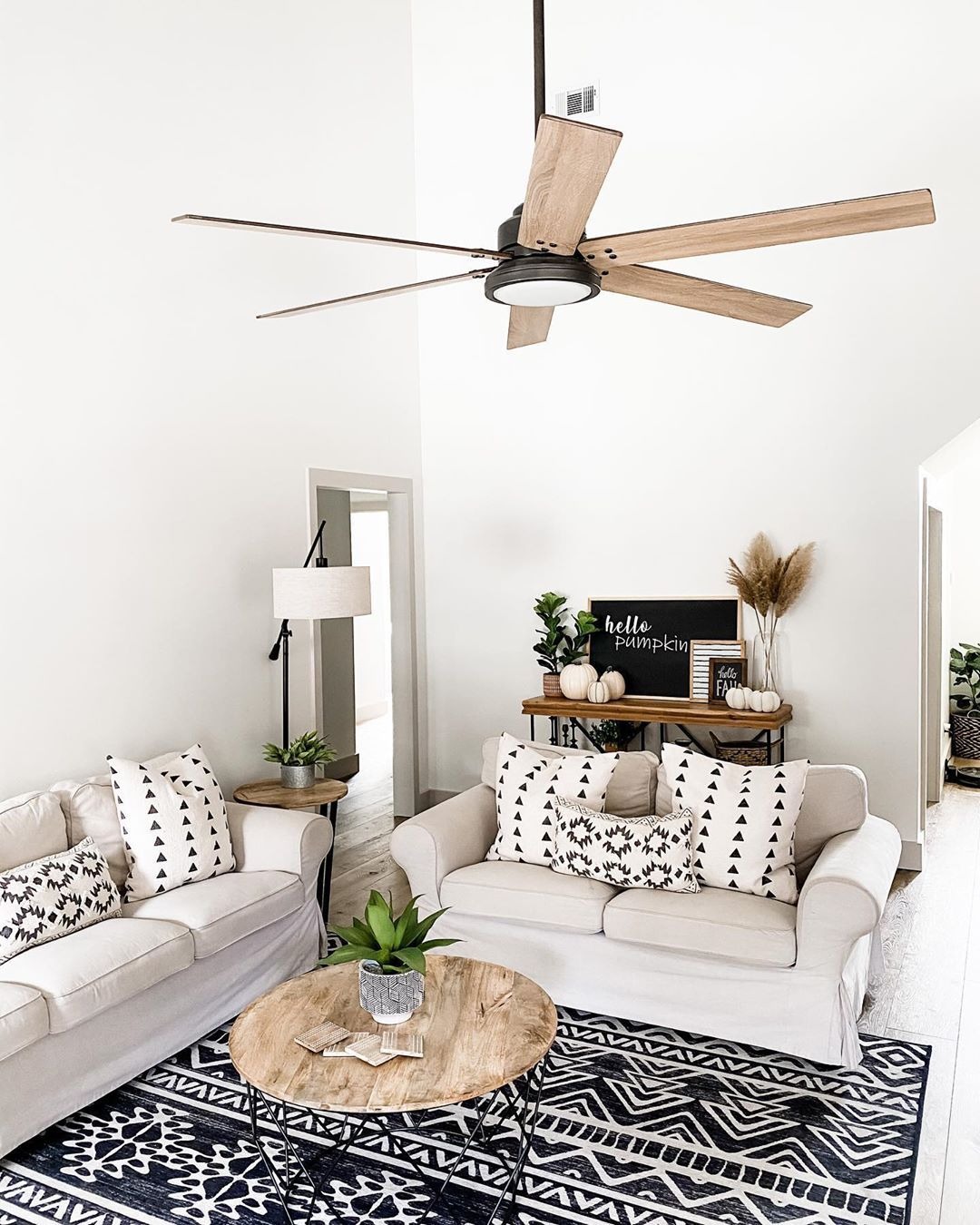Ceiling Fan with 6 Blades