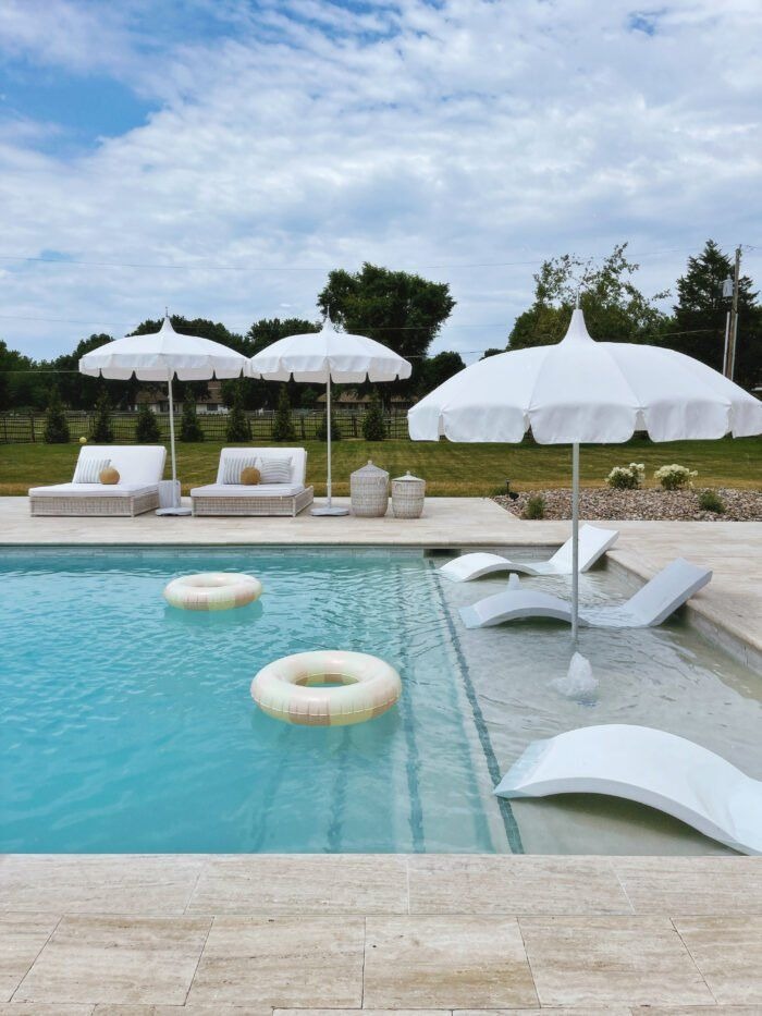 Poolside with Versatile Canopy