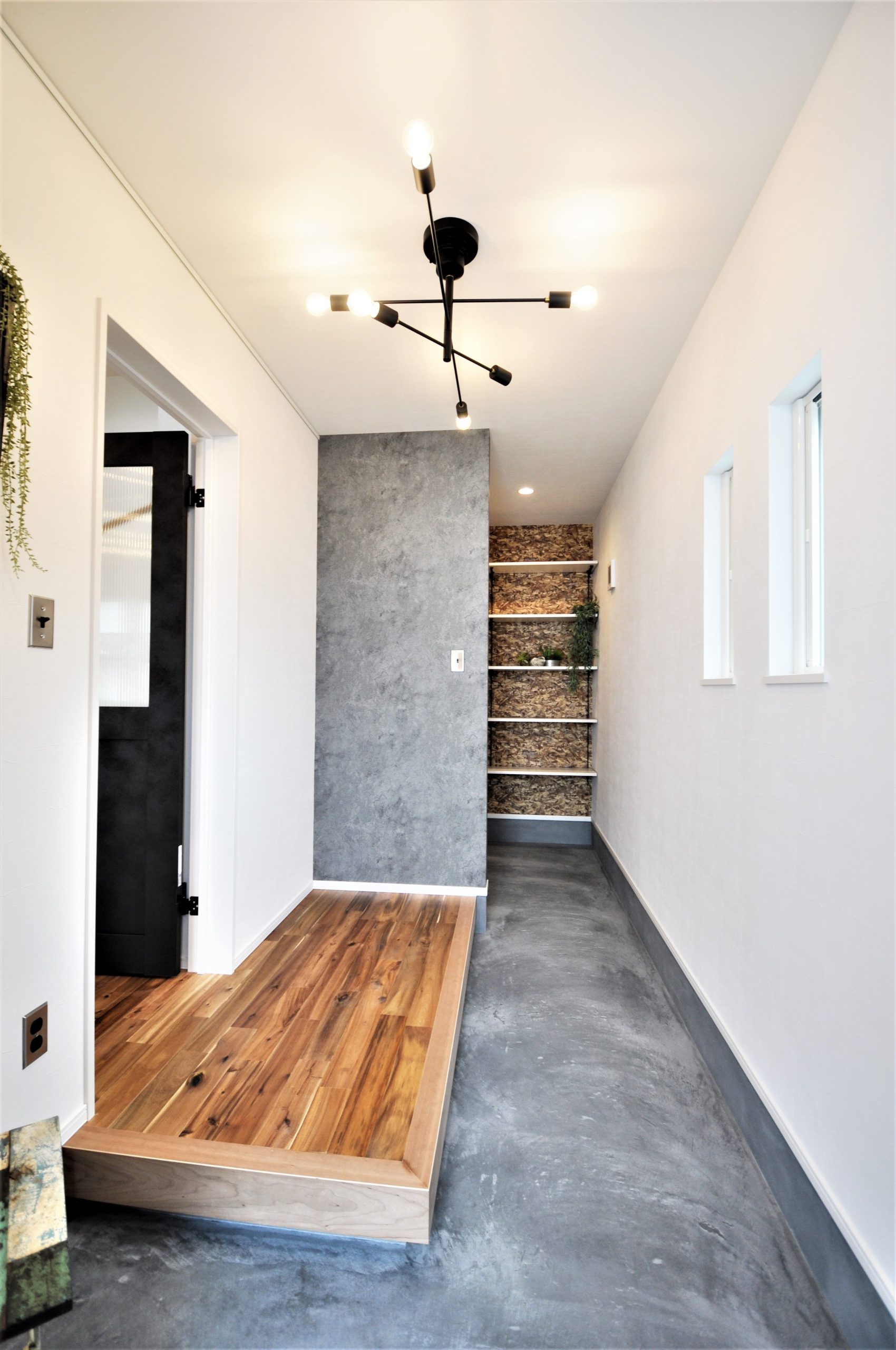 Modern Japanese Hallway