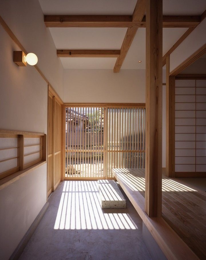 Classic Japanese Hallway