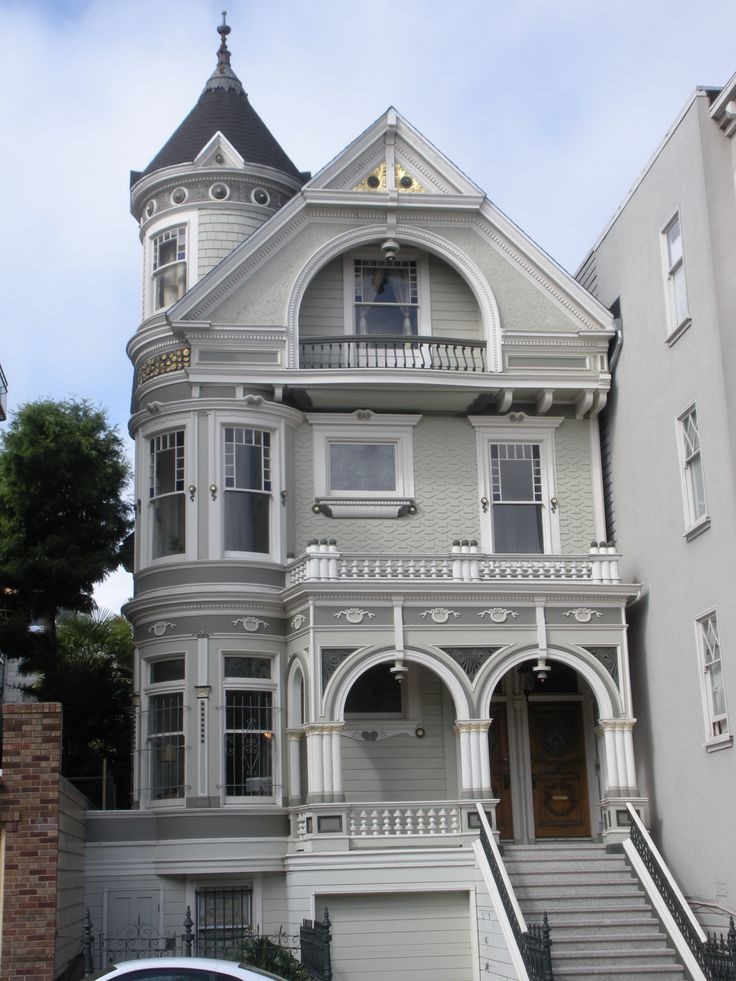 Four-Story Victorian House