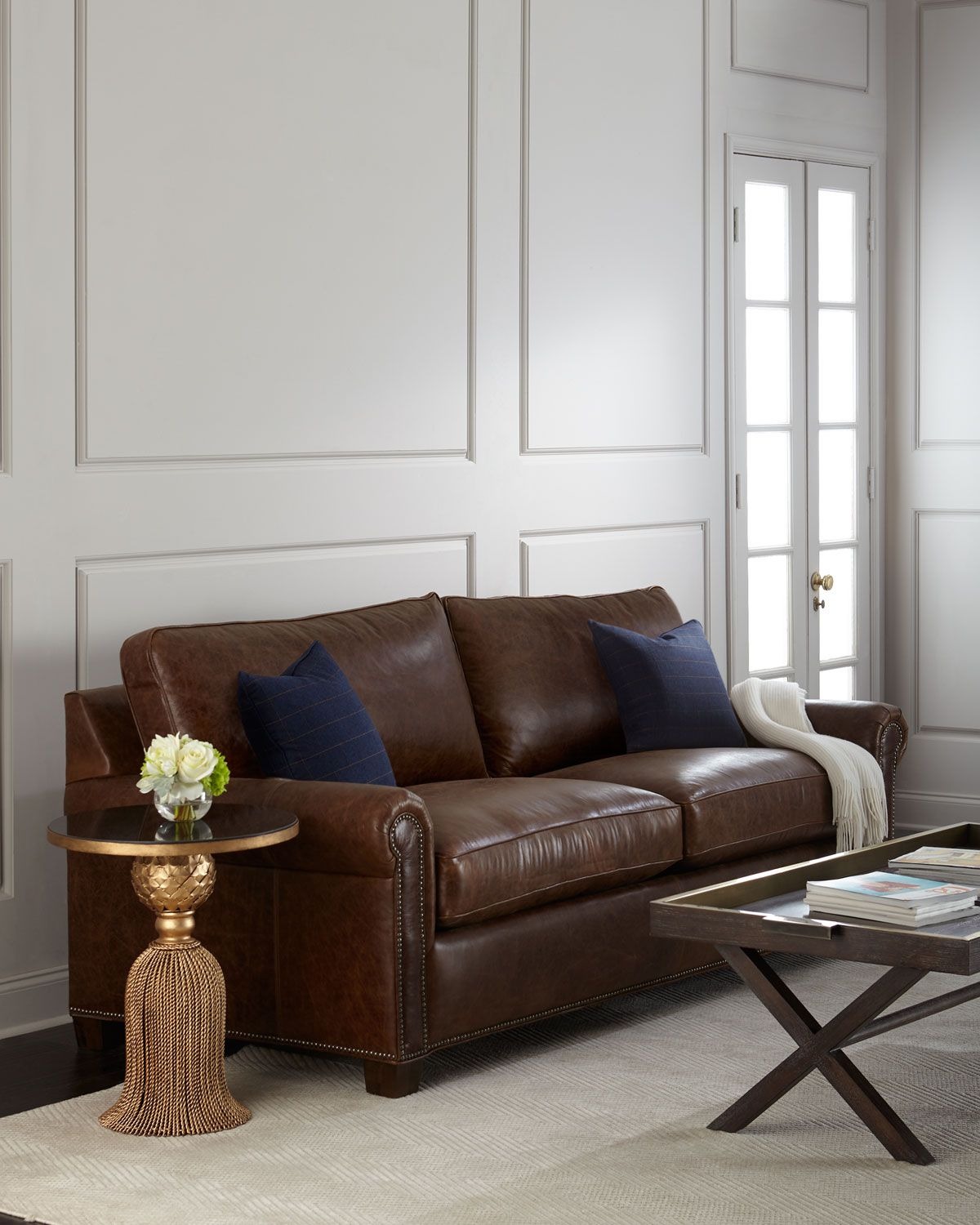 Leatherette Upholstery for An Attractive Sofa