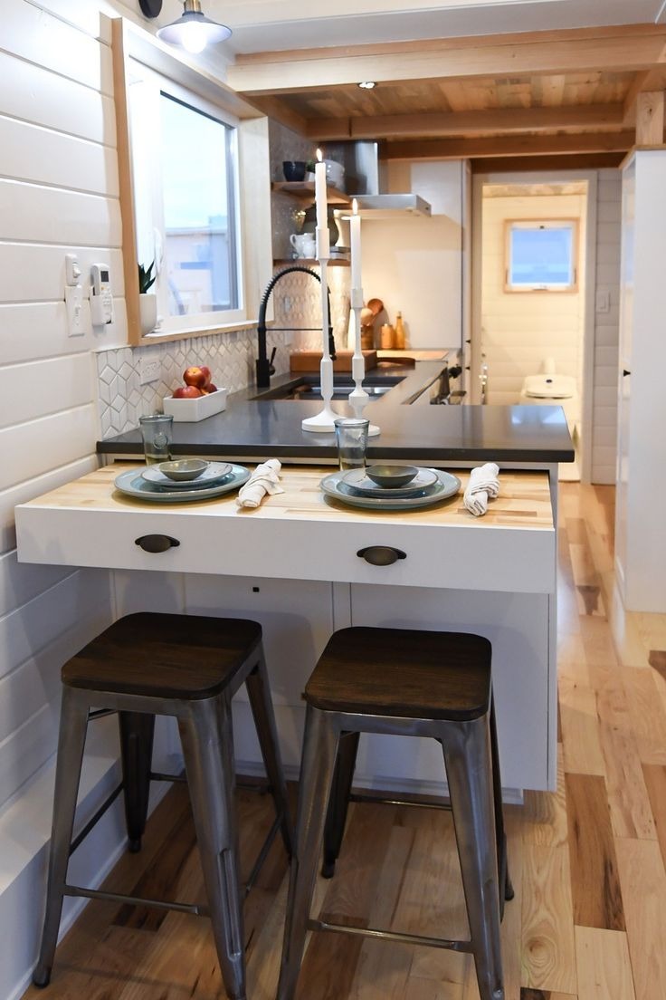Install a Pull-Out Kitchen Table